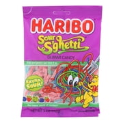 Haribo Sour & Ghetti Candy, 5 oz.