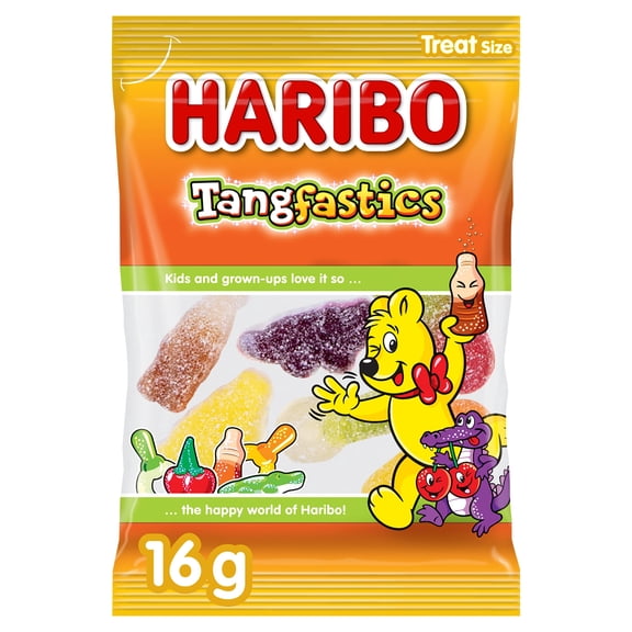 Haribo Tangfastics Mini Bag 16G, Imported from Britain