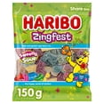 thumbnail image 1 of Haribo Zingfest Fizzy Fruit Flavour 150G, Imported from Britain, 1 of 1