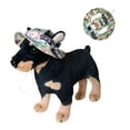 thumbnail image 1 of Harikaji Small Dog Round Hat, Pet Caps with Ear Hole, Brim Bucket Cat Hat Outdoor Sun Protection Neck Strap Adjustable for Small Medium Puppy Doggy Cats Dogs M, 1 of 5
