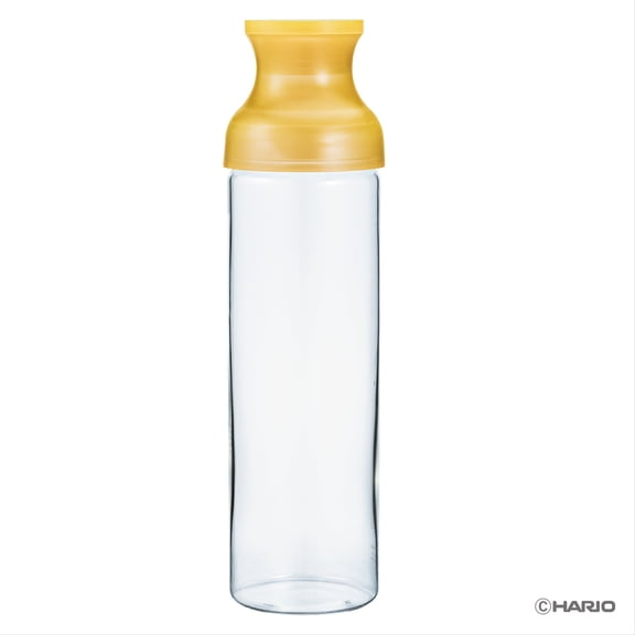 Hario Glass Cold Brew Tea Carafe, 1000ml, Yellow