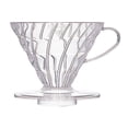 thumbnail image 1 of Hario V60 Plastic Coffee Dripper, Size 02, Clear, 1 of 3