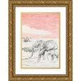 thumbnail image 1 of Haris Petie 11x14 Gold Ornate Wood Frame and Double Matted Museum Art Print Titled - Getting to Know Africa's French Community Pl3 (1961), 1 of 4
