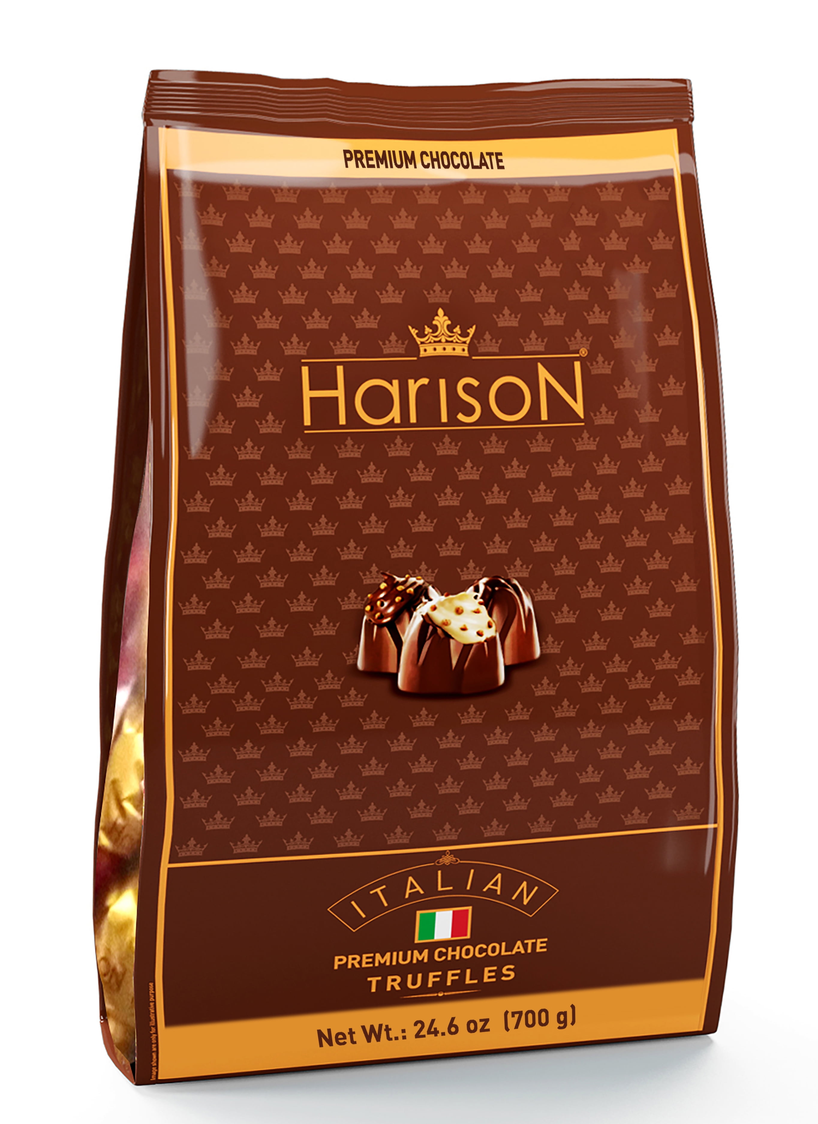 Harison Chocolate Italatian Truffles Milk Chocolate Bag 24.69 oz