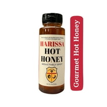 Harissa Hot Honey - Sweet Heat, 100% Pure Honey, Shelf-Stable, Gluten-Free, 12 oz Bottle