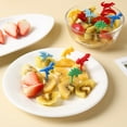 thumbnail image 1 of Hariumiu 10Pcs Fruit Fork Dinosaur Shape Cake Fruit Toothpick Reusable Children Food Picks for Bento Lunch Decoration, 1 of 7