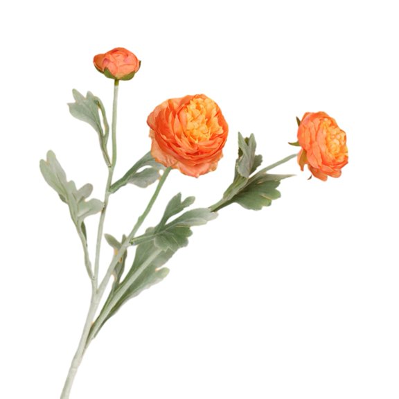 Hariumiu 3-head Artificial Peony Lifelike Fade-resistant Flower Arrangement for Wedding Garden Decor