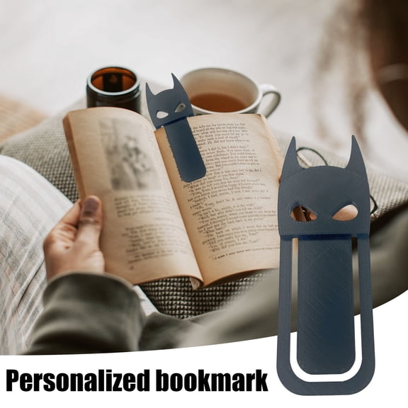 Hariumiu 3D Printing Hollow Bookmark Individual Style Waterproof Cartoon Shape Lightweight Classmate Gift Souvenir Student Accessories Page Finder Bookmark