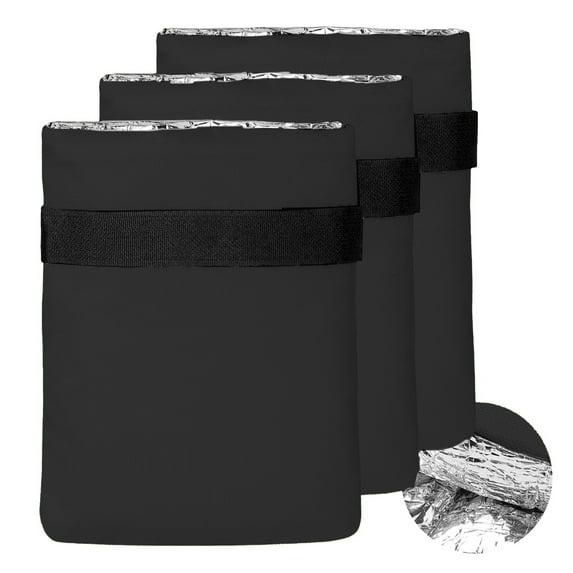 Hariumiu Black Faucet Cover Winter Outdoor Faucet Cover Waterproof Oxford Cloth Reusable Garden Lawn Hose Bib Freeze Protection Black Insulation Cover