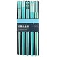 thumbnail image 1 of Hariumiu Chopsticks Set 5 Pairs Reusable Plastic Chopsticks Bpa-free Dishwasher-safe Non-slip Fiberglass Chinese Japanese Chopstick Gift Set Fiberglass, 1 of 8