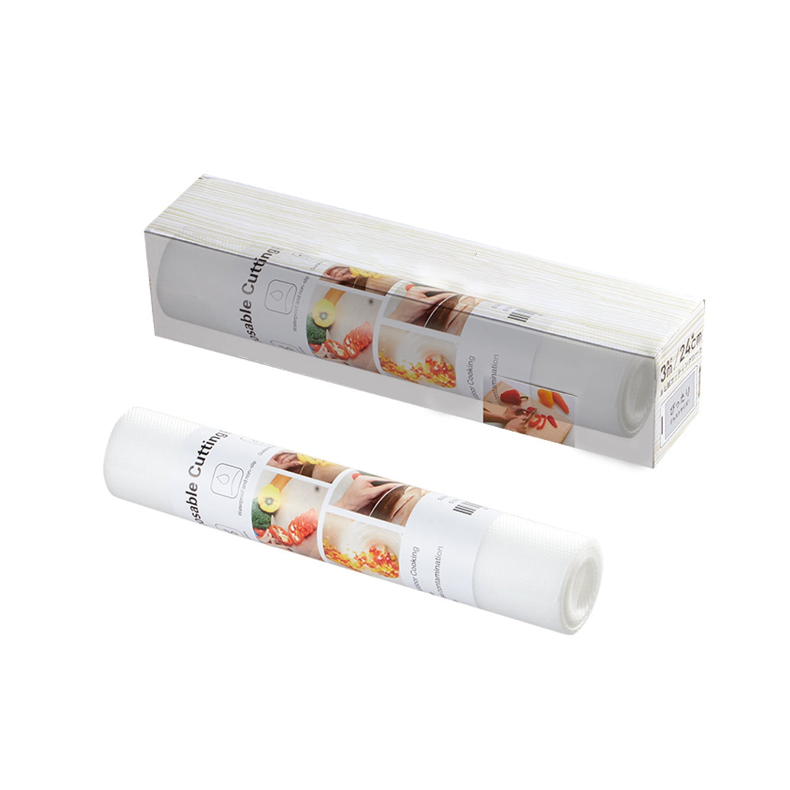 Hariumiu Cutting Board Mat Roll 2 Rolls Disposable Cutting Board Mat