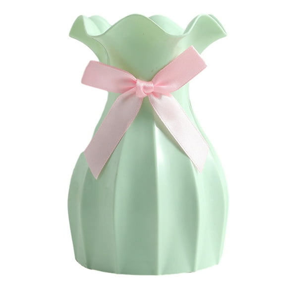 Hariumiu Dried Flower Vase Flower Vase Simple Style High Strength Shatterproof Simulation Dried Flower Arrangement Modern Vase for Desktop Decor Durable Flower