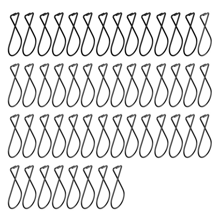 Hariumiu Drop Ceiling Hanging Hooks 50 Pcs Ceiling Hook Clips for Drop Ceiling Hanging Easy to Install Grid Ceiling Hooks Clips for Office Home Stores