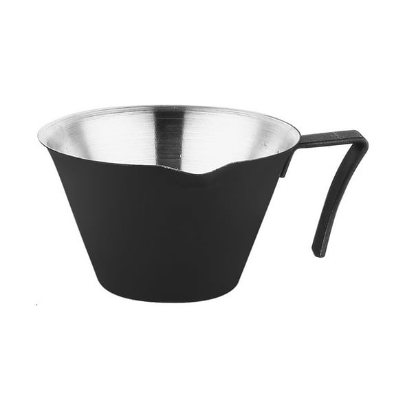 Hariumiu Espresso Measuring Cup 100ml Coffee Measuring Cup with Scale Mark Food Grade Polished Surface Ergonomic Handle Design Espresso Shot Cup Kitchen Tool