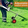 Hariumiu Lawn Mower Support Frame Adjustable Tshaped Lawn Mower