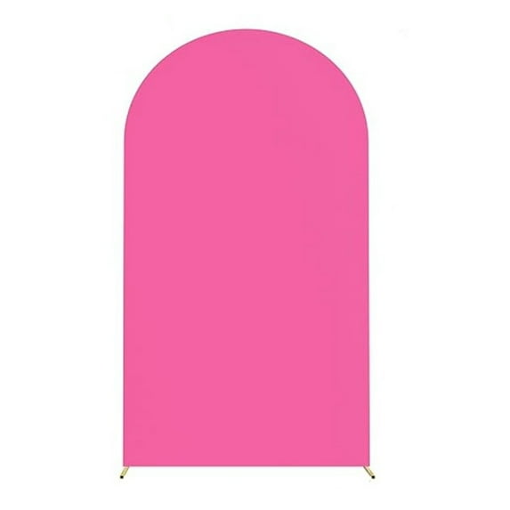 Hariumiu Machine Washable Backdrop Cover Arch Cover Durable Elegant Wedding Arch Backdrop Cover for Party Baby Shower Banquet Decoration