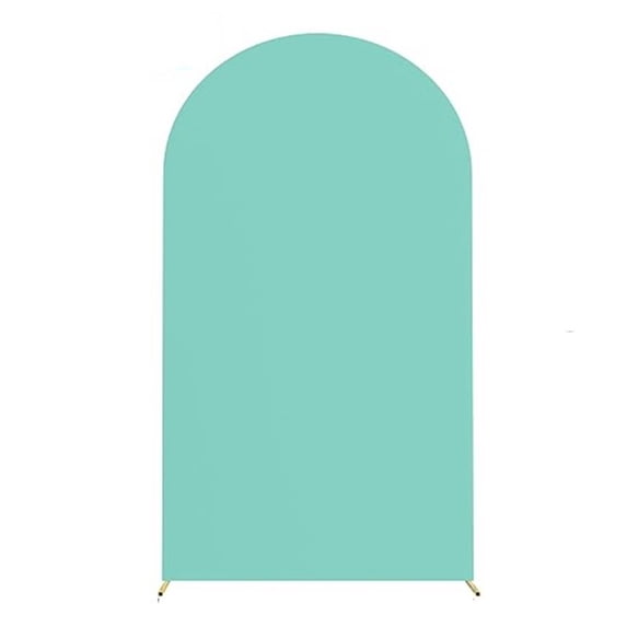 Hariumiu Machine Washable Backdrop Cover Arch Cover Durable Elegant Wedding Arch Backdrop Cover for Party Baby Shower Banquet Decoration
