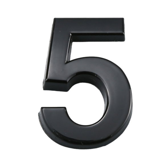 Hariumiu Mailbox Number Modern 3d House Number Self-adhesive Mailbox Sign