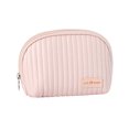 thumbnail image 1 of Hariumiu Makeup Bag Storage Bag Creative Shape Smooth Texture Large Capacity Zipper Closure Wear Resistant Item Storage Faux Leather Waterproof Cosmetic Bag Necessary Storage Bag for School, 1 of 8