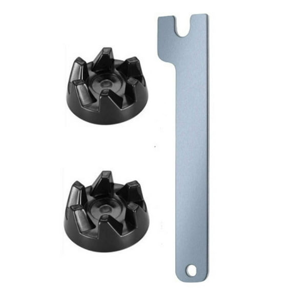 Hariumiu Mixer Coupler Replacement 1 Set Blender Coupler with Spanner Removal Tool Kit Mixer Part Replacement for Blender Ksb5wh Ksb5 Ksb3 Blender Coupler