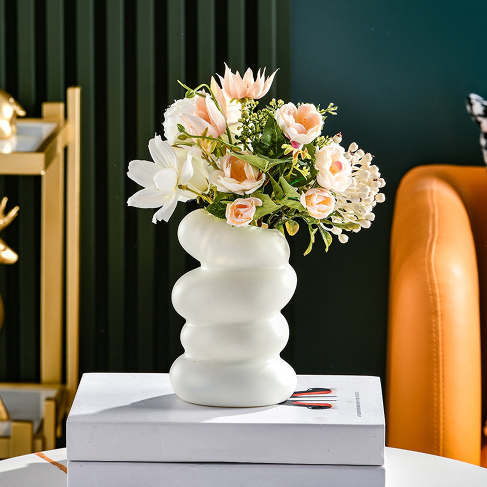 Hariumiu Modern Flower Vase Flower Vase High Durability Smooth Edge ...