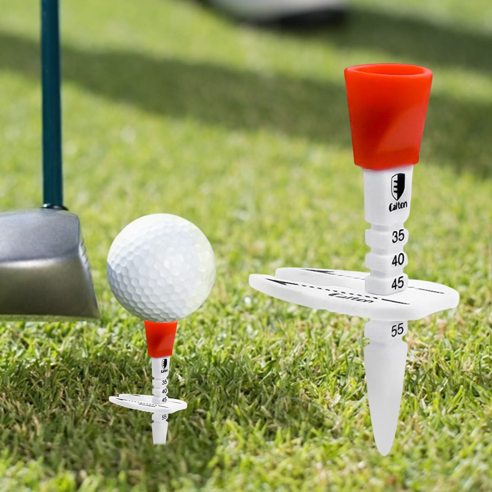 Hariumiu Plastic Golf Tees Golf Tees Height Adjustable High Stability ...