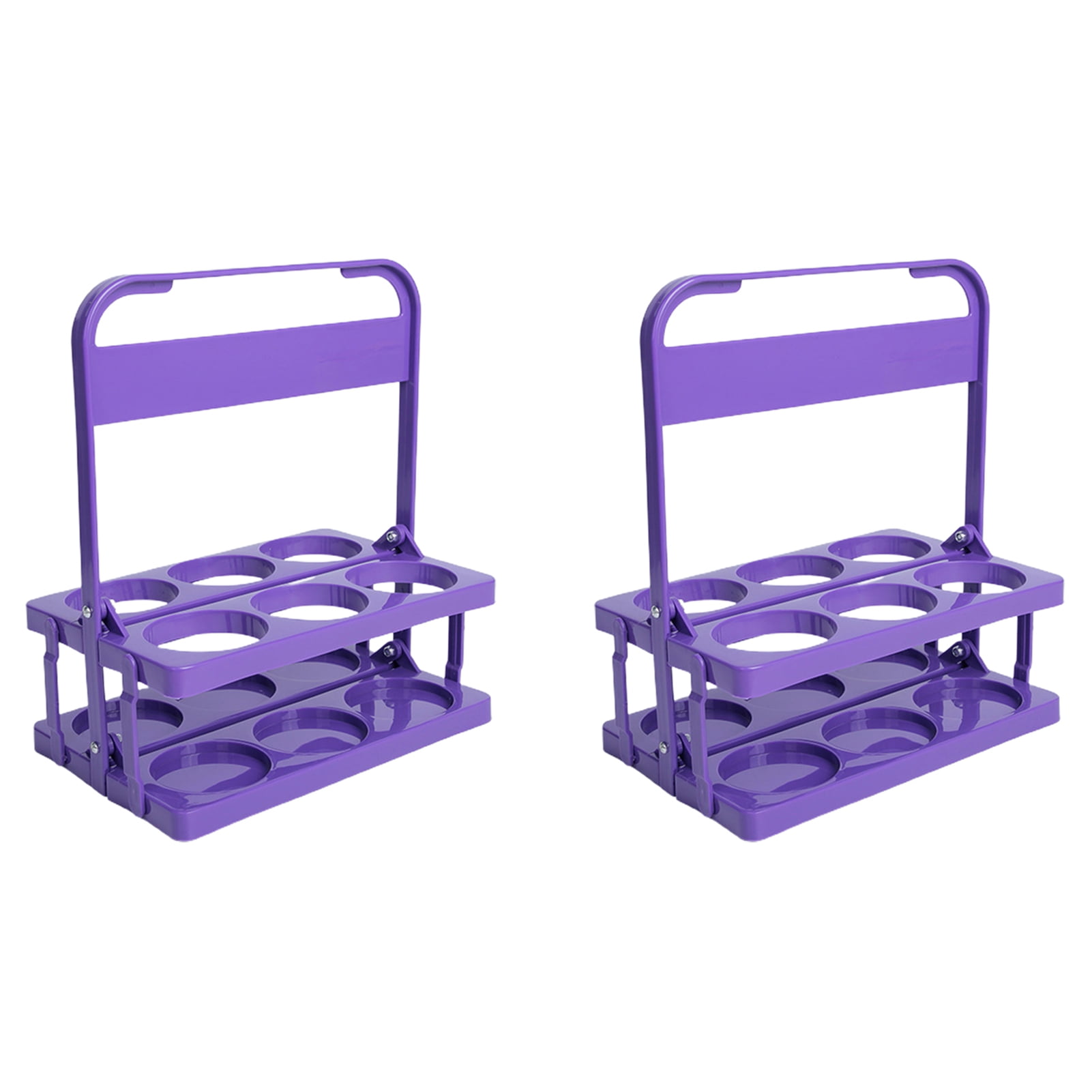 Hariumiu Plastic Wine Racks Wine Bottle Rack 2pcs Large Capacity 6 ...