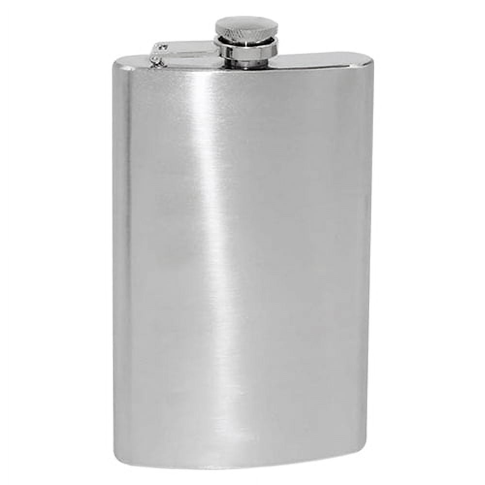 Hariumiu Portable 4 5 6 7 8 10 Oz Stainless Steel Hip Liquor Whiskey ...