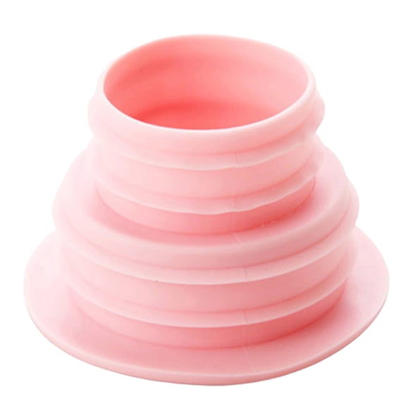 Hariumiu Seal Ring Abrasion Resistant Anti Pest TPR Kitchen Sealing Plug for Washing Machine-Pink