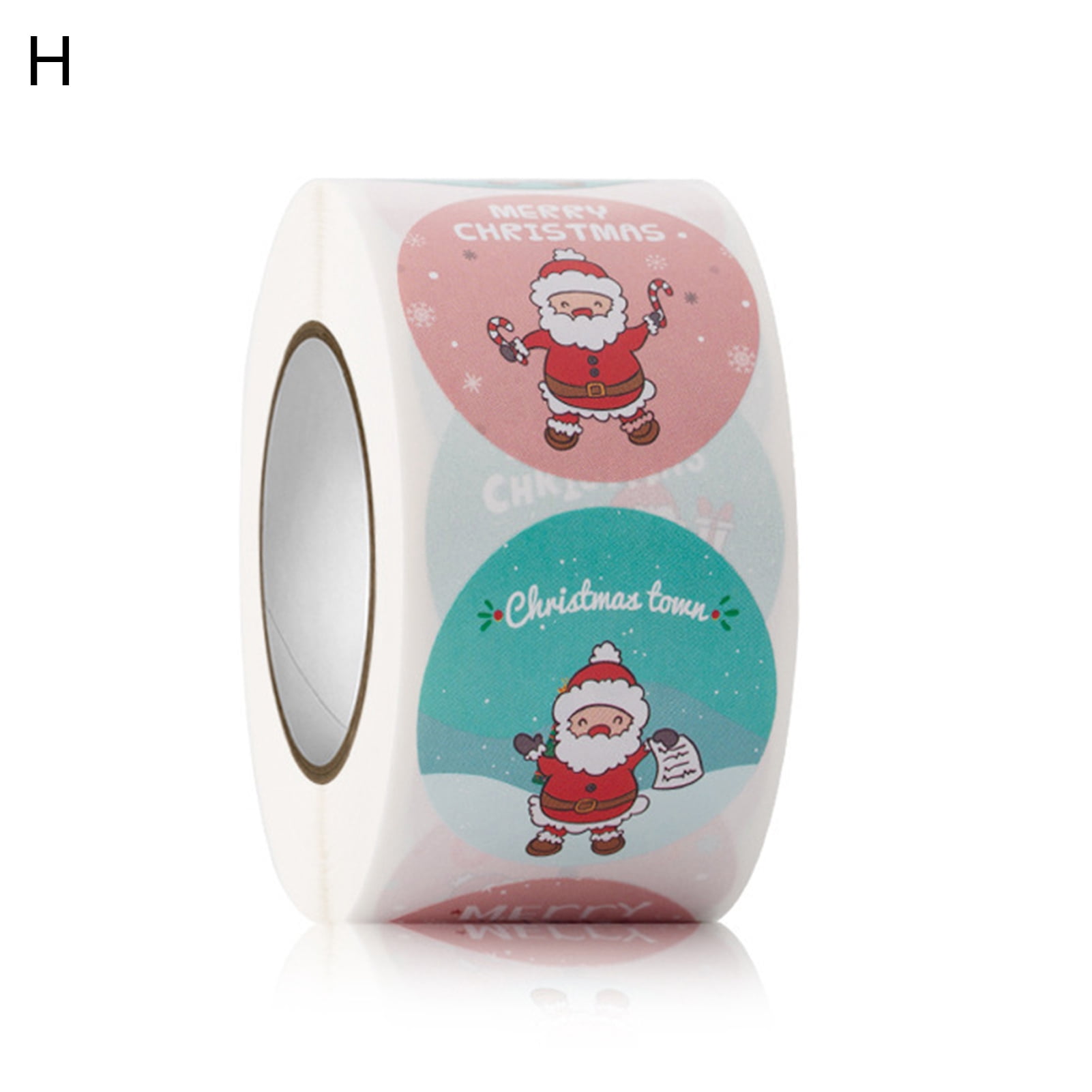 Christmas Stickers 500PCS - 1 Inch Round Shine Stickers For Holiday Crafts - View #5
