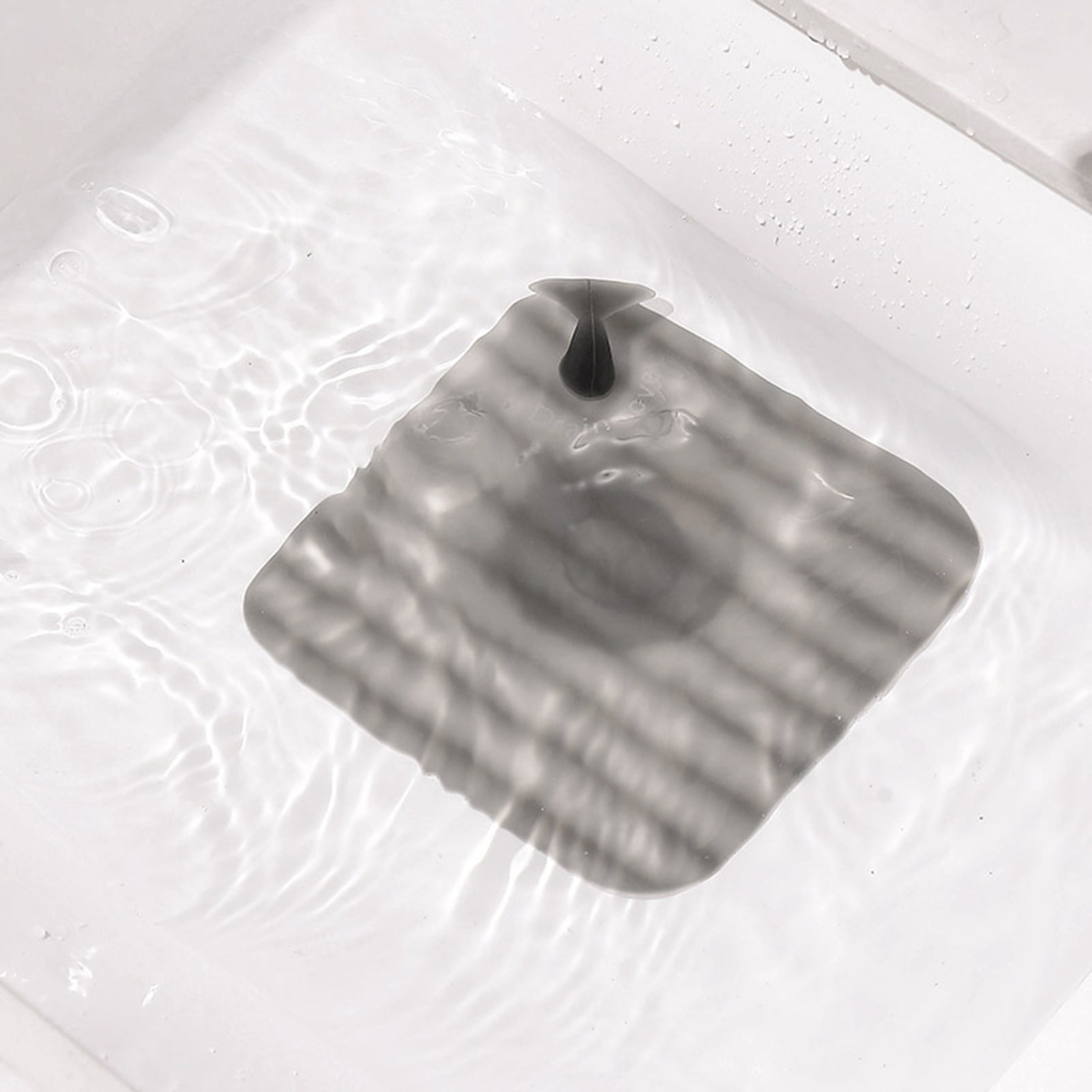 Hariumiu Soft Rubber Drain Cover Shower Drain Cover with Whale Tail