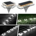 thumbnail image 1 of Hariumiu Solar Deck Light Super Bright 360-Degree Wide-Angle Lighting IP65 Waterproof High Conversion Rate Auto ON/Off LED Solar Powered Stair Light, 1 of 7