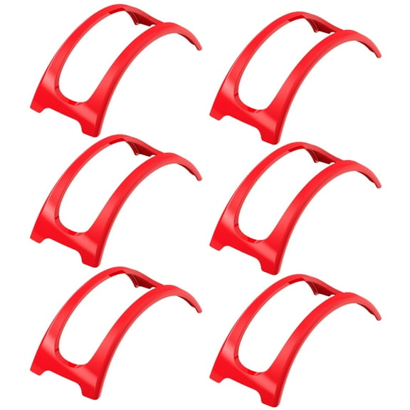 Hariumiu Stackable Taco Stand 6/12pcs Taco Holder Set Stackable Space-saving Bpa-free Tray Dishwasher Safe Colorful Individual Serving Stand Kit