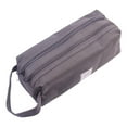 thumbnail image 1 of Hariumiu Stationery Bag Pencil Bag with Zipper Large Capacity Double Layer Wear Resistant Makeup Brush Pen Pouch Stationery Organizer Pencil Container, 1 of 6