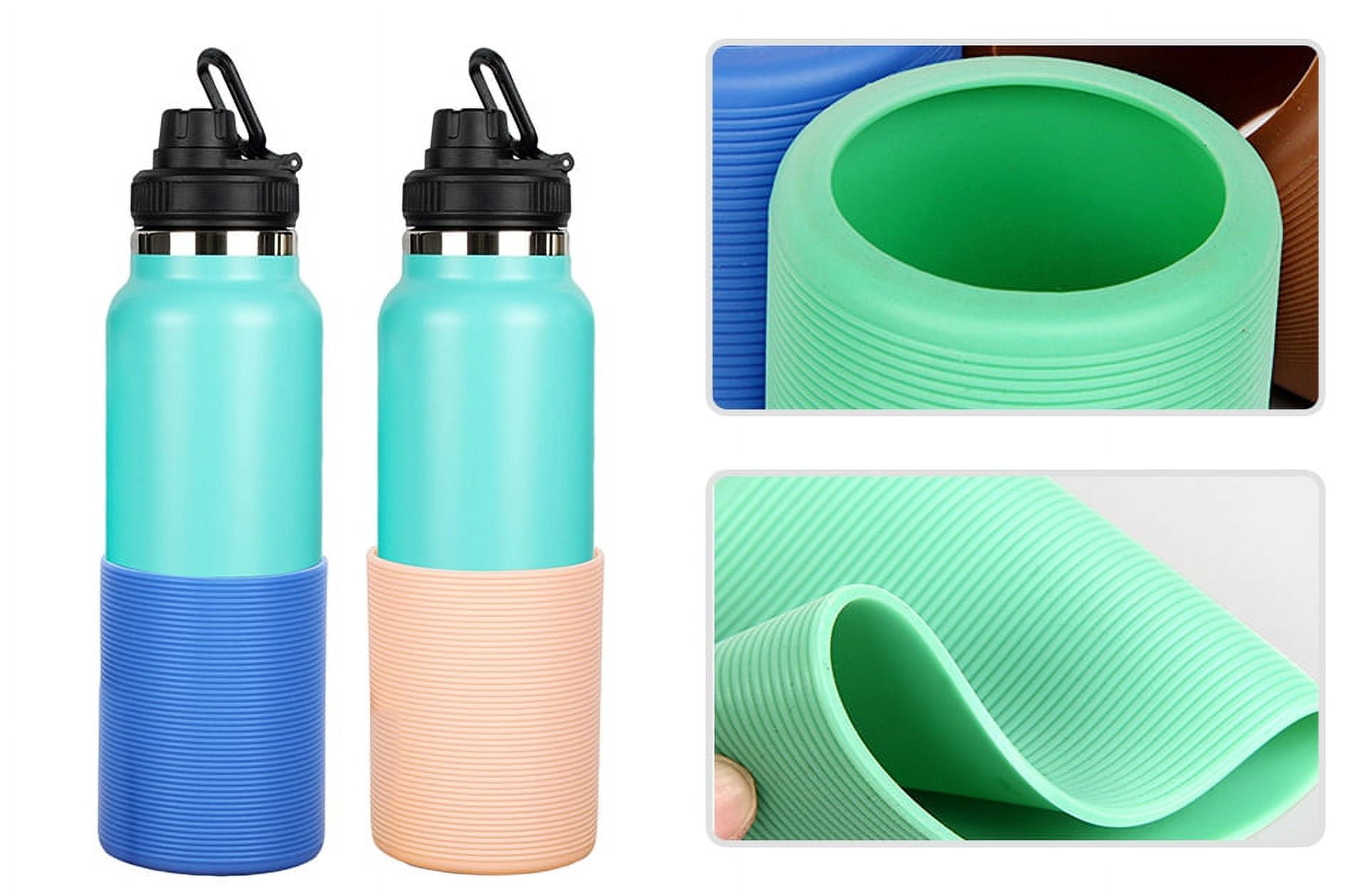 Hariumiu Water Cup Sleeve Water Cup Bottom Protector Silicone Boot ...