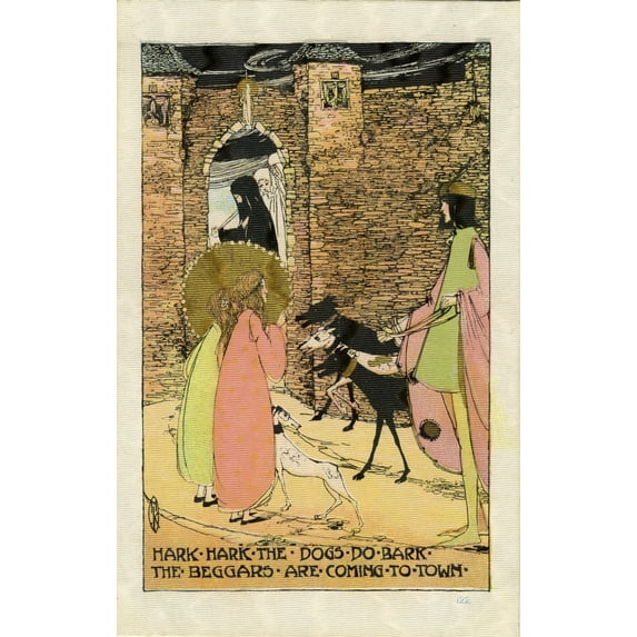 Hark Hark The Dogs Do Bark Poster Print By Mary Evans Picture Librarypeter & Dawn Cope Collection