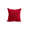 thumbnail image 1 of Harkaari, Velvet Textured Elegant Holiday Pillow, 1 of 1