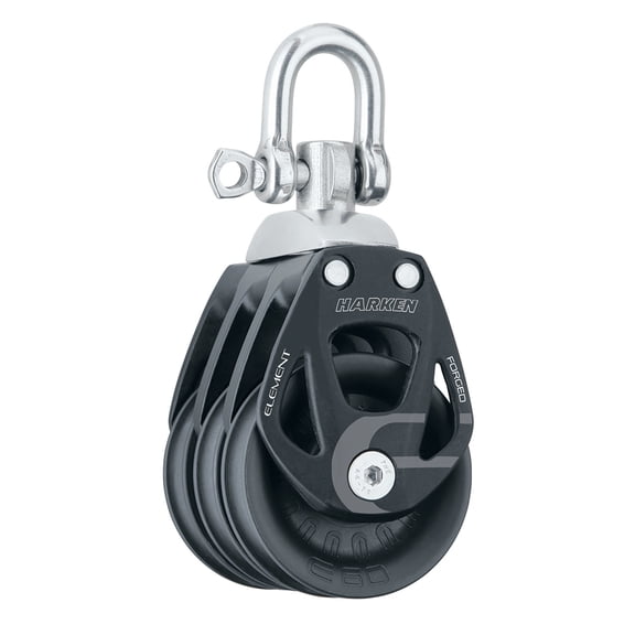 6" Harken 60MM Triple Element Block with Swivel