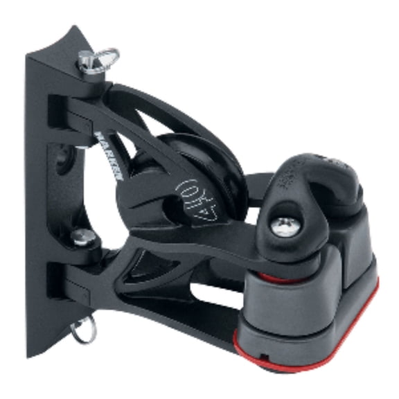 4" Harken 40MM Carbo Air Pivoting Lead Block with Aluminum Cam Cleat