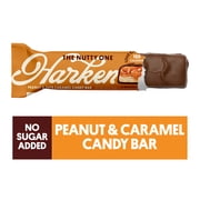 Harken, Peanut, Caramel & Chocolate Candy Bar, Added Sugar Free, 14g Fiber, Gut-Happy & Vegan Snack, Dairy Free, 1.41oz