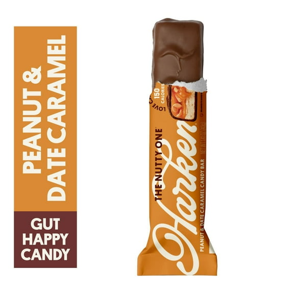 Harken, The Nutty One with Peanuts, Date Caramel & Nougat, 1.41oz