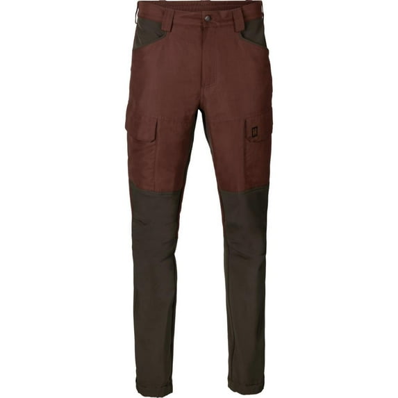 Harkila Scandinavian trousers - Bloodstone red/Shadow brown C58