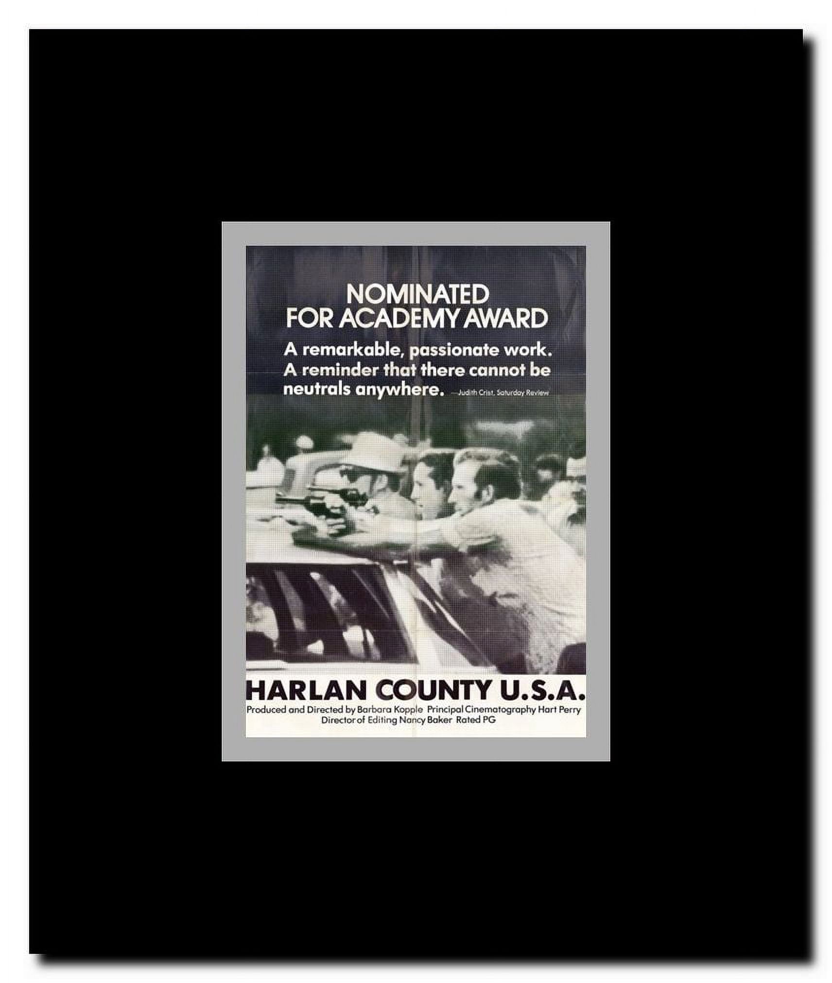 Harlan County Usa Framed Movie Poster