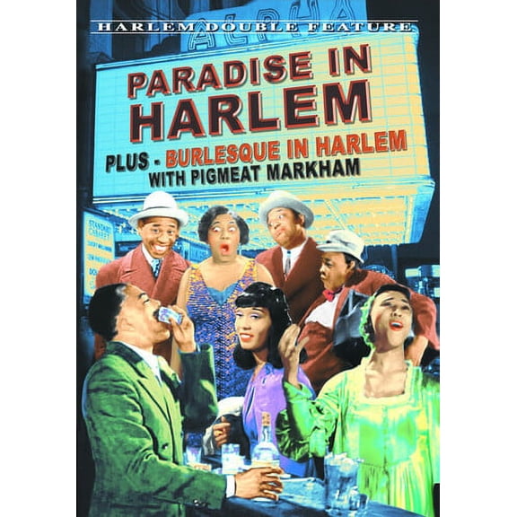 Harlem Double Feature: Paradise in Harlem / Burlesque in Harlem (DVD), Alpha Video, Drama