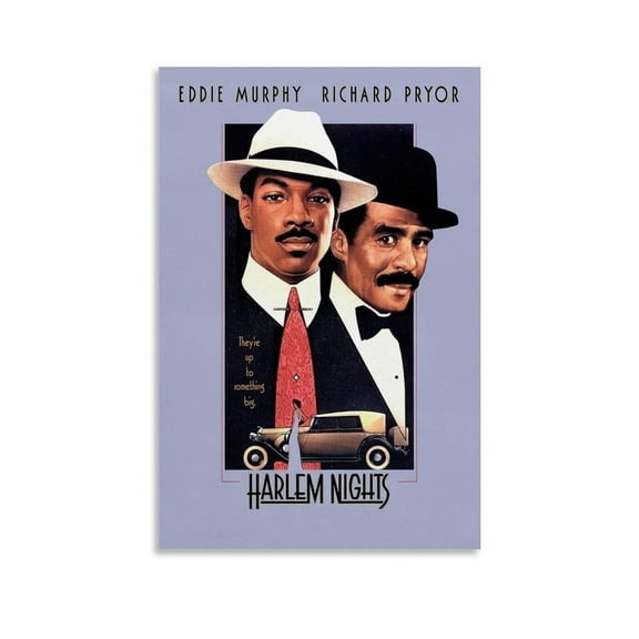 Harlem Nights 1989 Movie Poster Canvas Art Posters for Room Aesthetic And Wall Art Picture Living Room Decor Poster