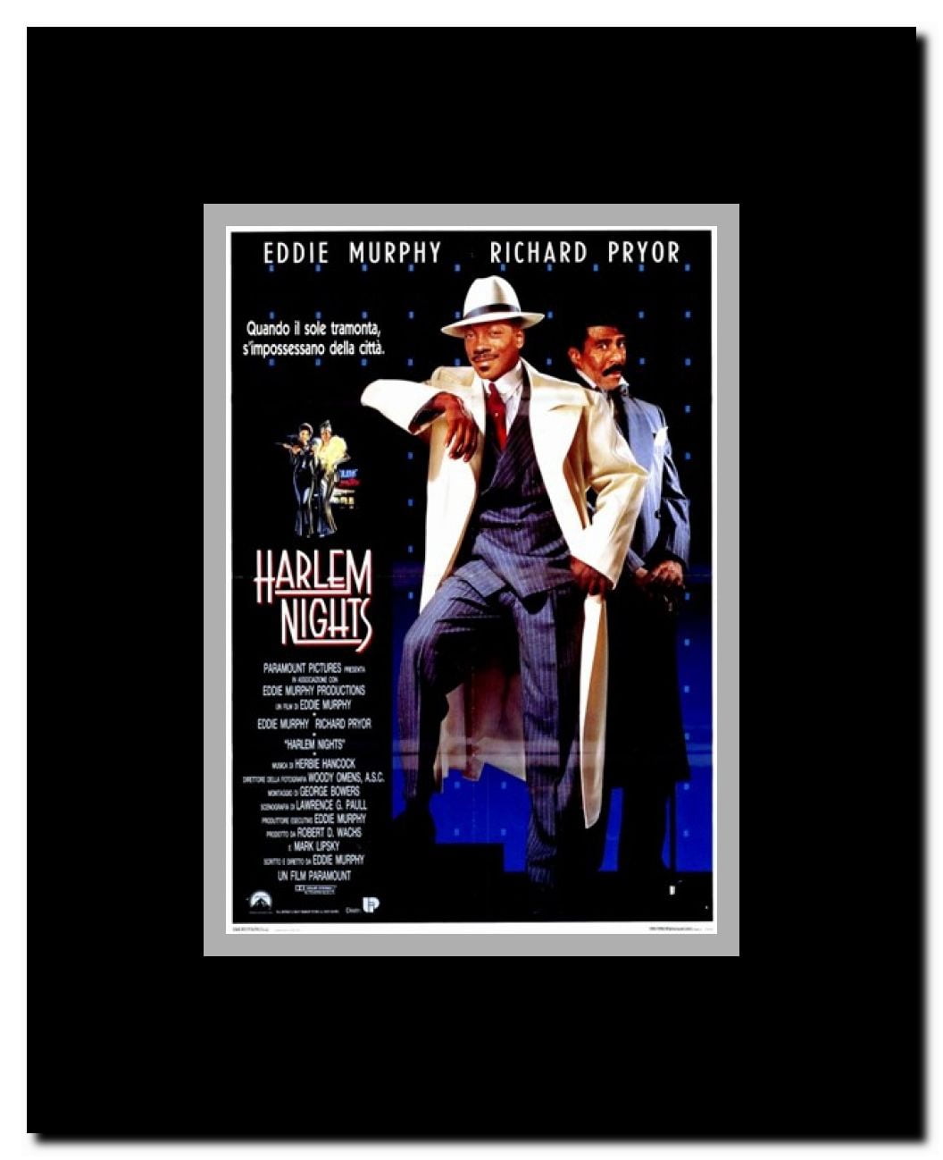 Harlem Nights Framed Movie Poster