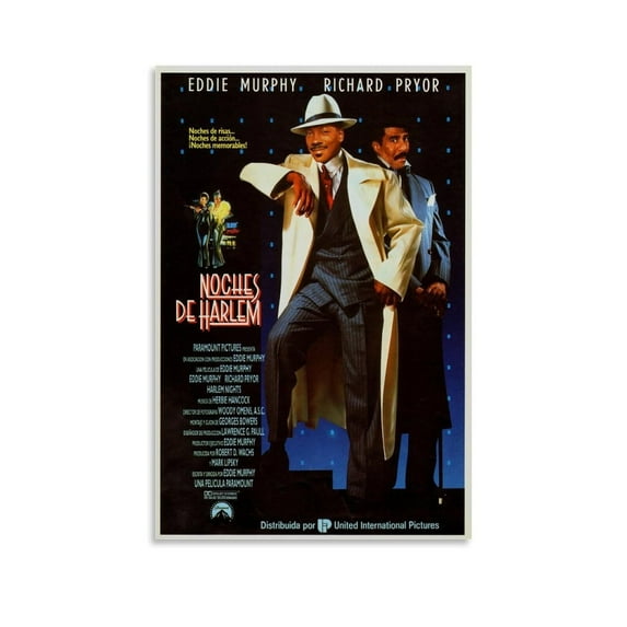 Harlem Nights Movie Poster Vintage Posters Poster Decorative Painting Canvas Wall Art Living Room Posters Bedroom Painting