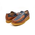thumbnail image 1 of Harlem Ostrich Leather Mens Shoes- Stylish and Comfortable Slip On Shoes, 1 of 5