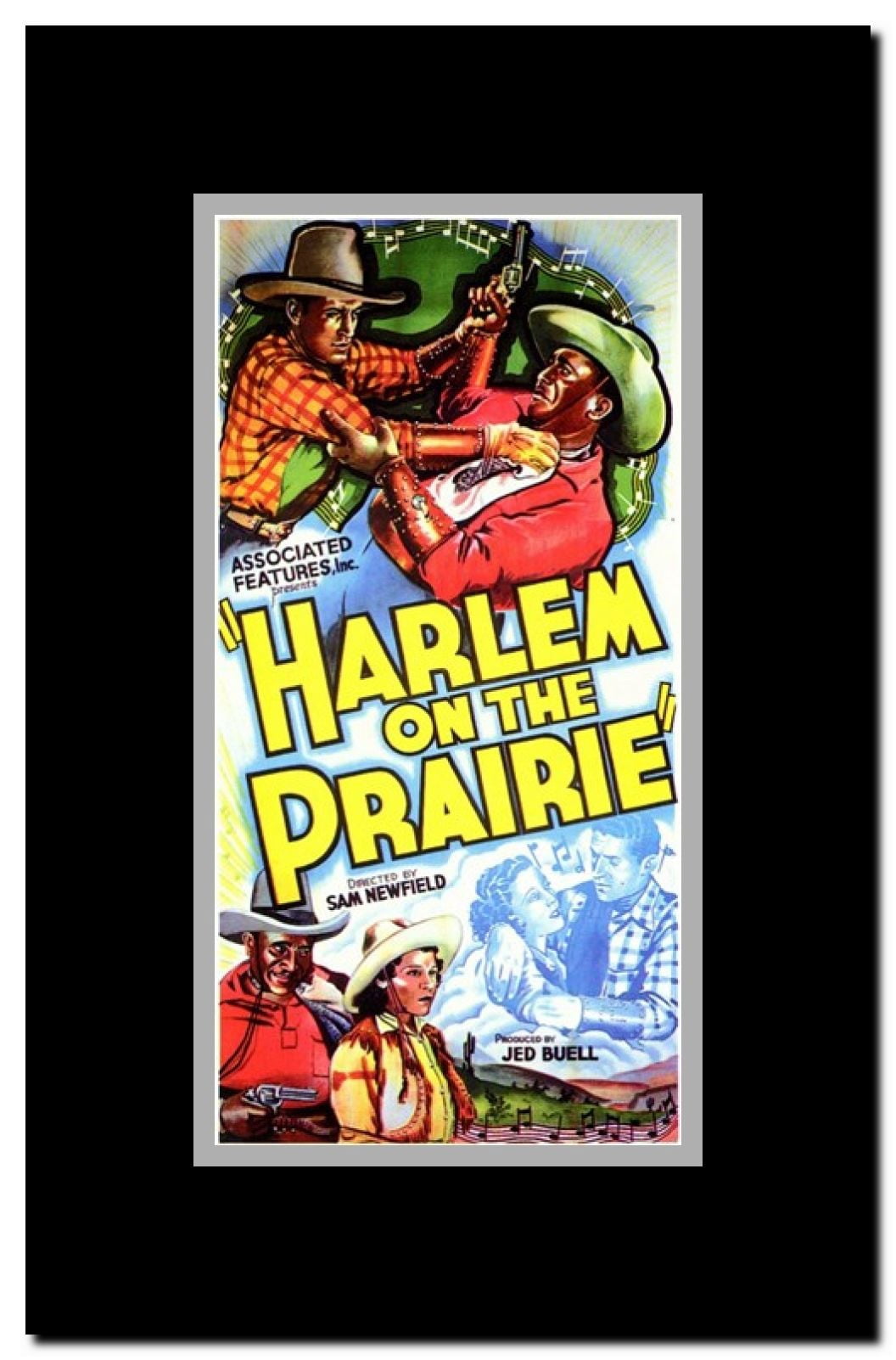 Harlem on the Prairie Framed Movie Poster