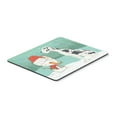 thumbnail image 1 of Harlequin Great Dane Snowman Christmas Mouse Pad Hot Pad or Trivet, 1 of 1